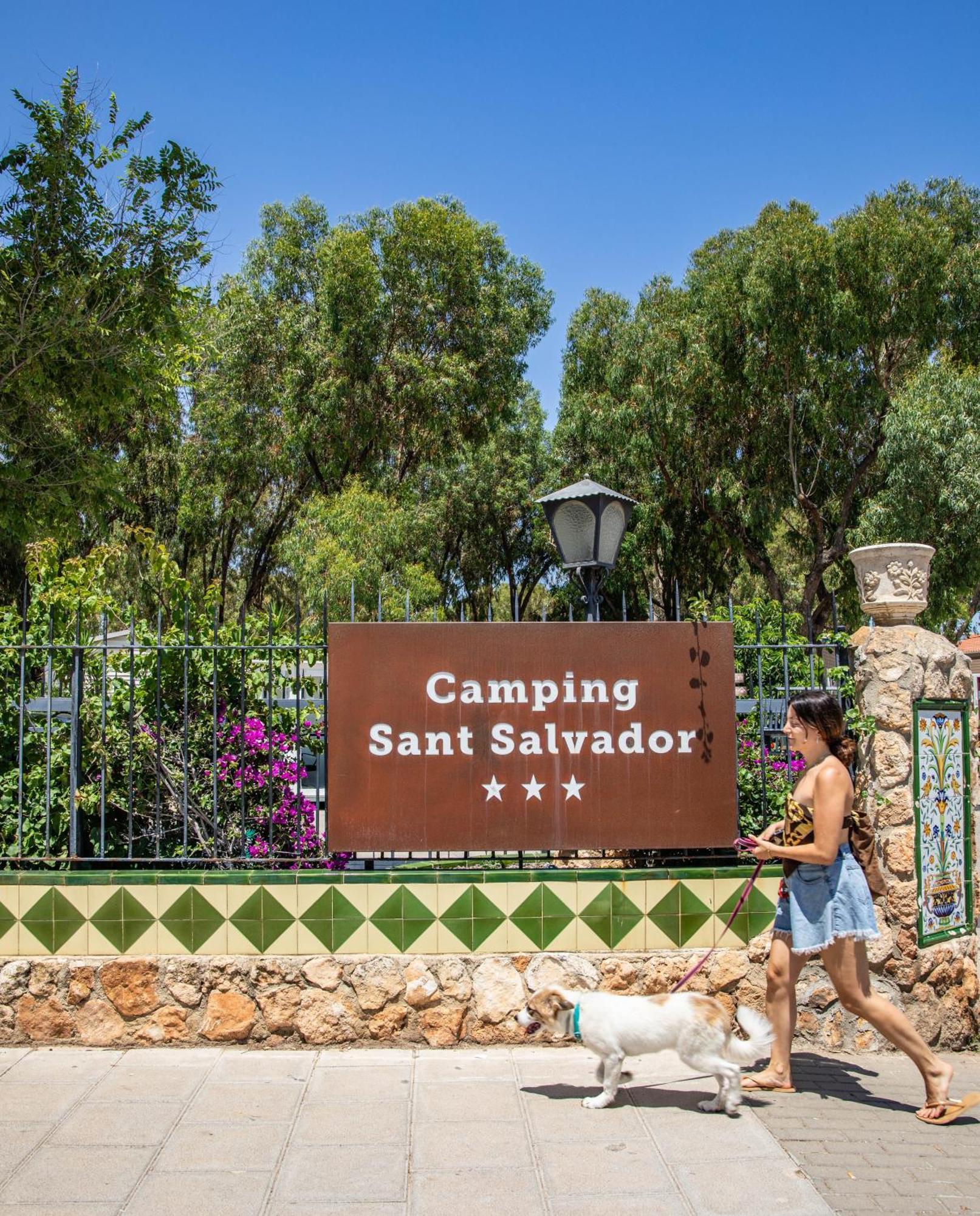 科马鲁加 Camping Sant Salvador酒店 外观 照片
